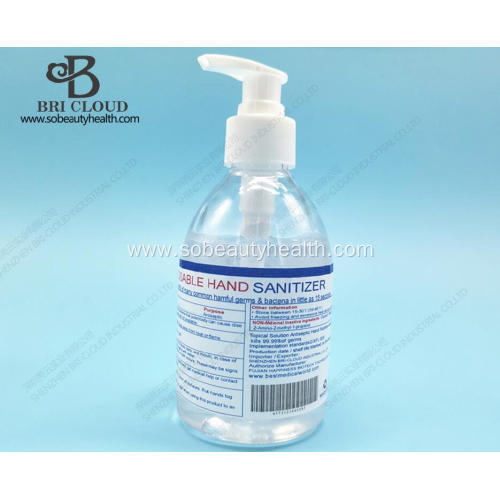 250ml 75% Alcohol Disposable Hand Sanitizer Gel